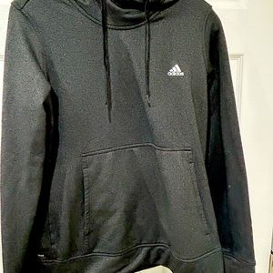 Women’s black Adidas Pullover/Hoodie, Size Large
